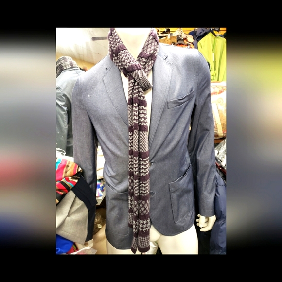 NWOT TRISTAN classy denim blazer small - Picture 3 of 6